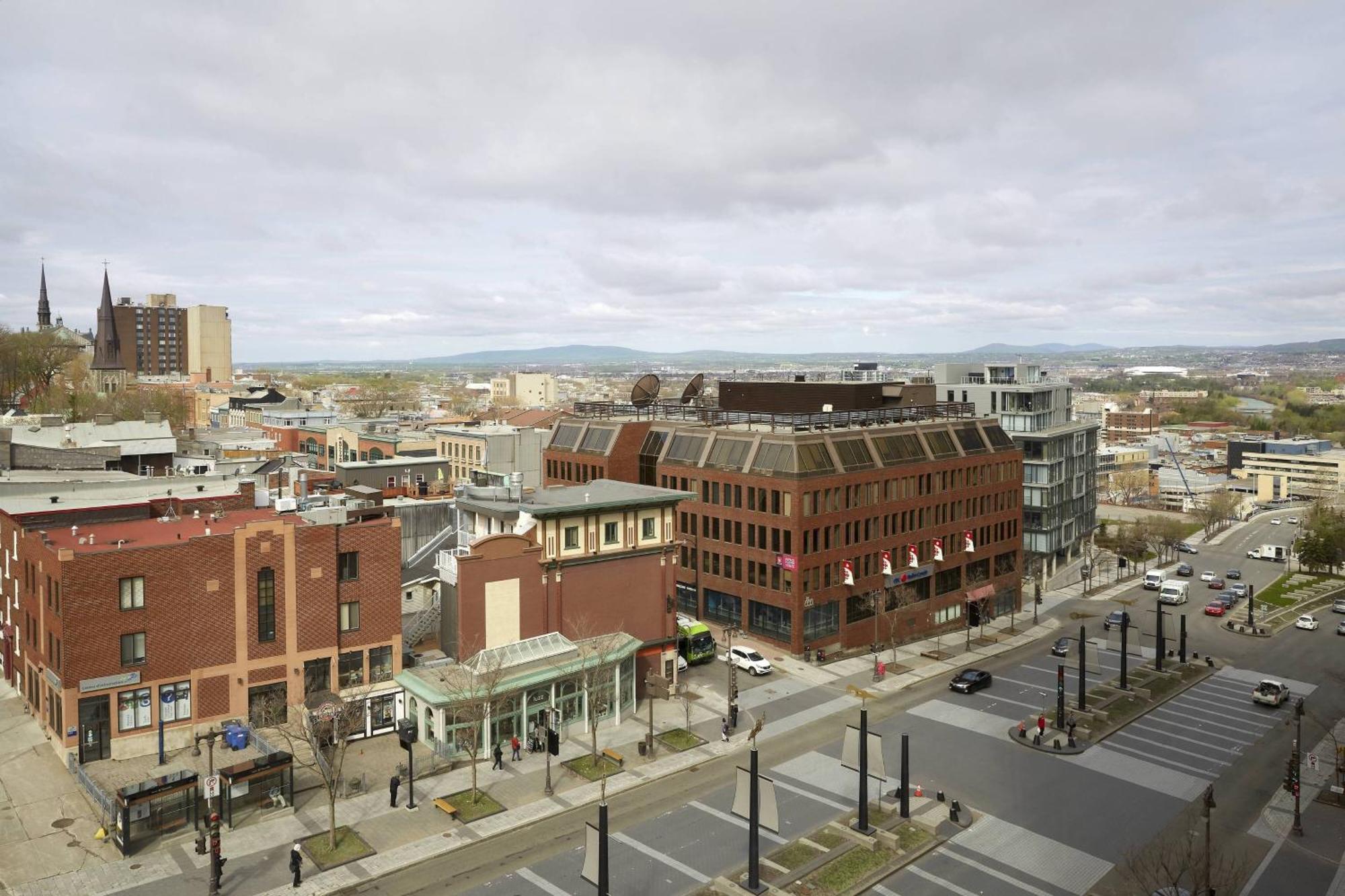 Marriott Quebec City Downtown Exterior foto