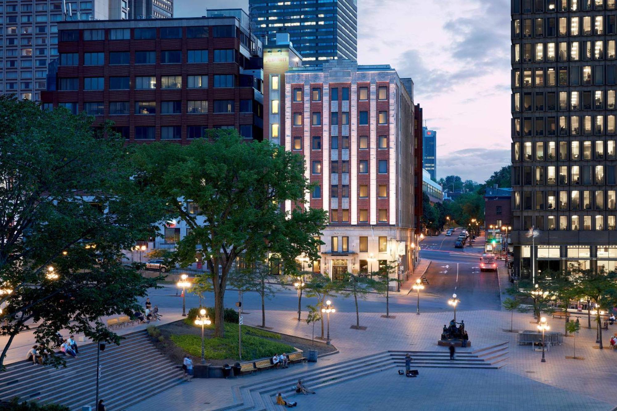 Marriott Quebec City Downtown Exterior foto